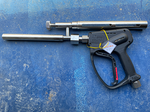 underwater cleaning gun